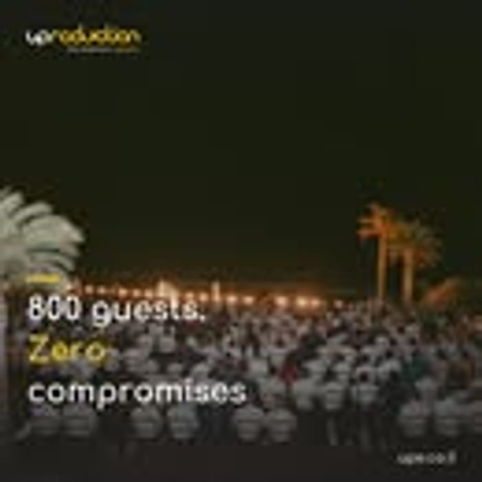 How do you move 800 people to Mallorca and have nobody notice the work behind it? 🎯 The brief: three days that feel effortless, no one lost